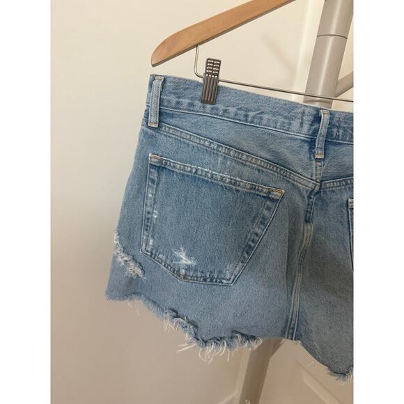 Agolde Parker Vintage Cut Off Shorts Size 30 - Picture 6 of 9